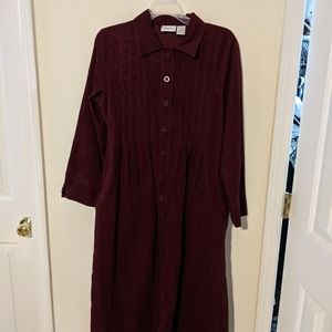 Vintage corduroy dress